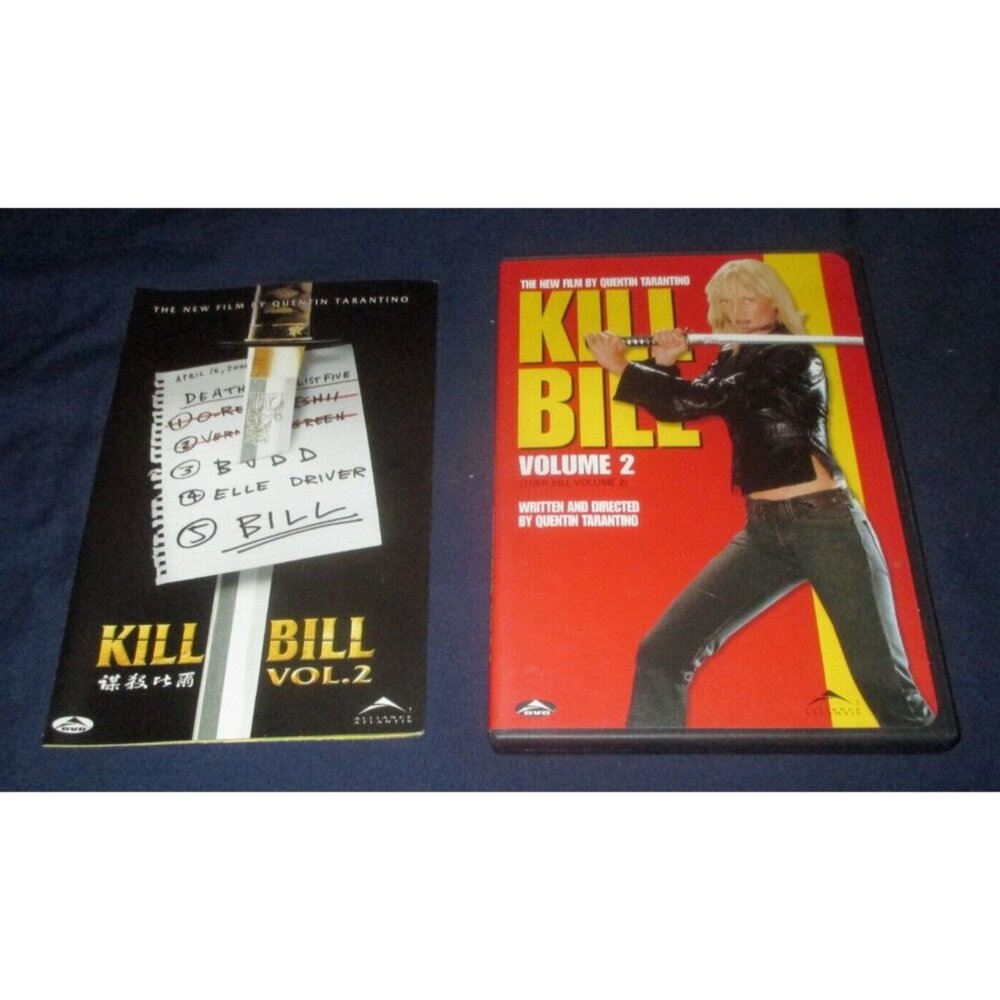 Kill Bill: Vol. 2 (DVD, 2005, Widescreen, Canadian) Action - Quentin Tarantino